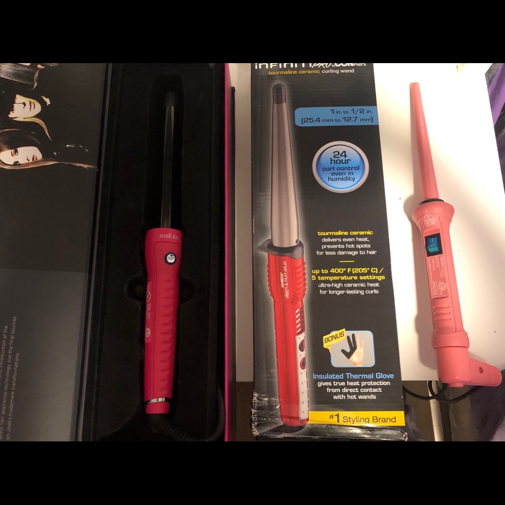 Curling wands
